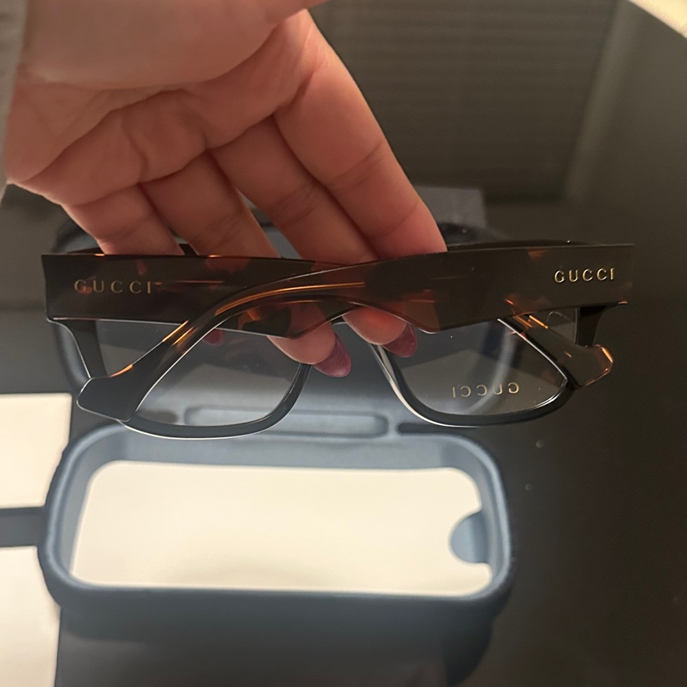 Gucci Brown Tortoiseshell Glasses